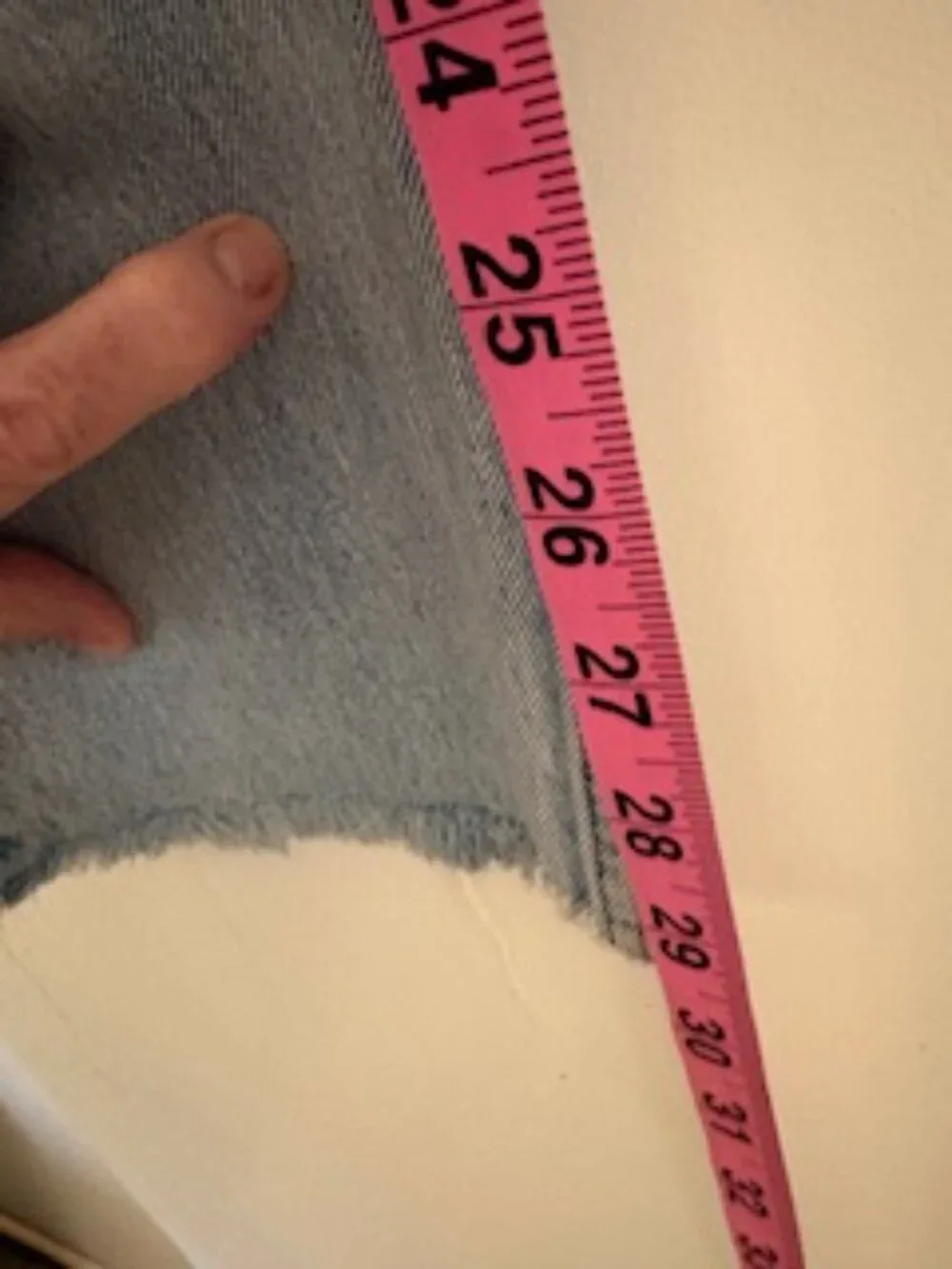 Levi's 501 Vintage-distressed jeans tag sz 28x34  dt June 1980 tag 0680 - Picture 8 of 16